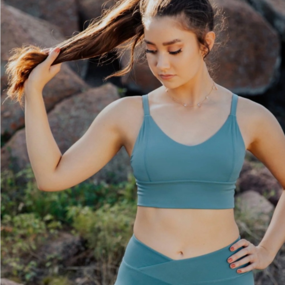 Popflex Active | Gulch Bra in Moss | Size M